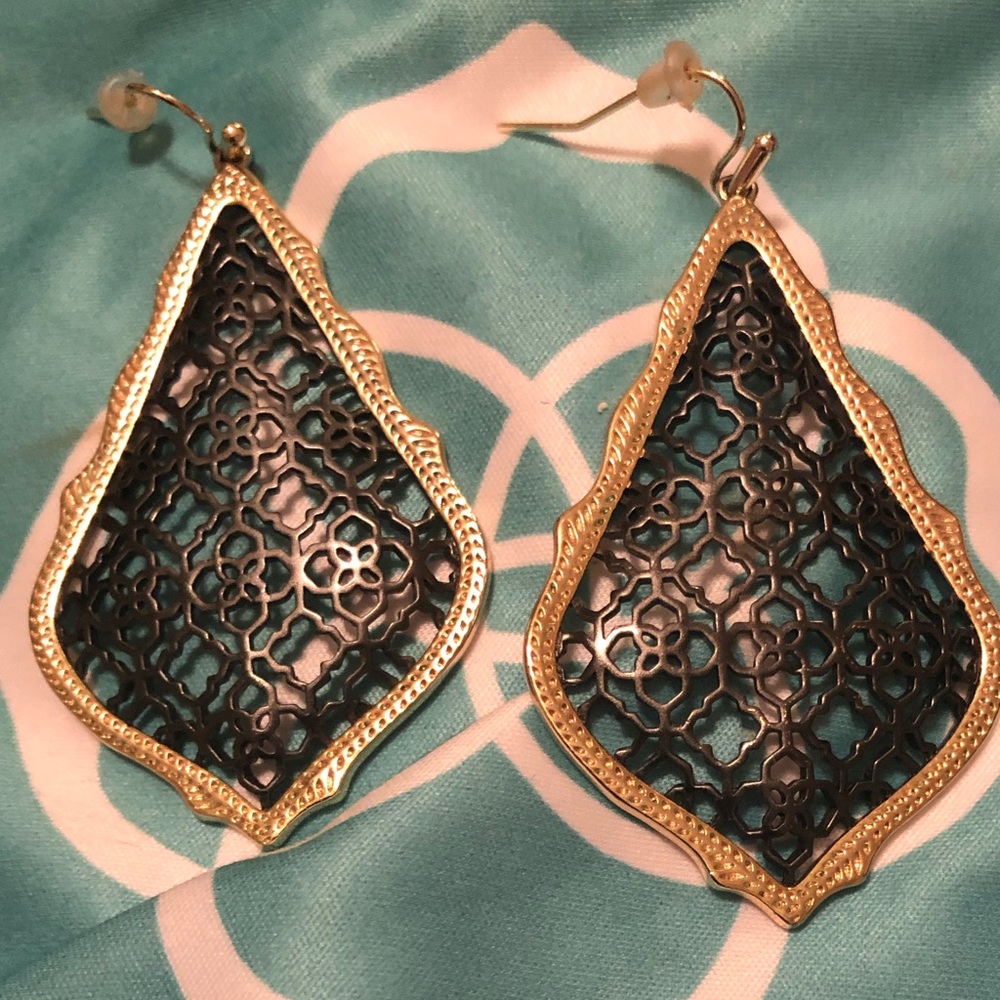 Kendra Scott Adair Gold/Gunmetal